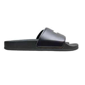 P448 Womens Slide Sandals Water Resistant Arch Support Footbed Black Size EUR 38